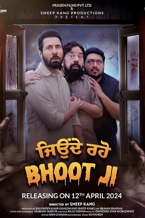 Download Jeonde Raho Bhoot Ji (2024) WebRip Punjabi ESub 480p 720p